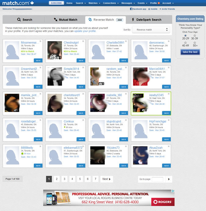 dating sites by number of user