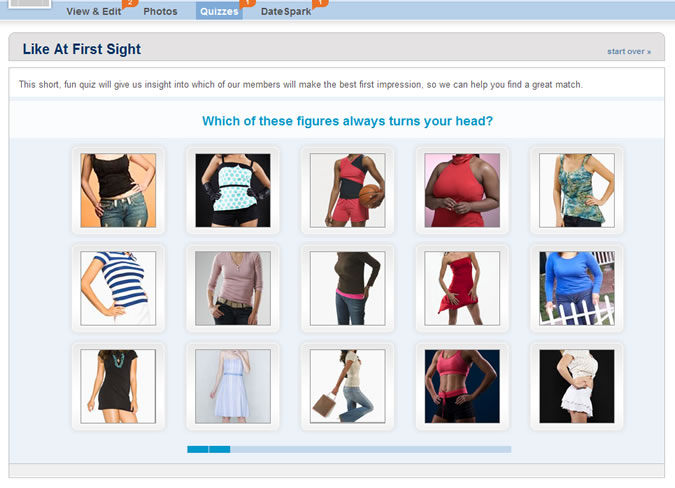 Match.com Quiz: Attractive figures
