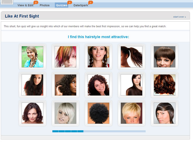 Match.com Quiz: Attractive hairstyle