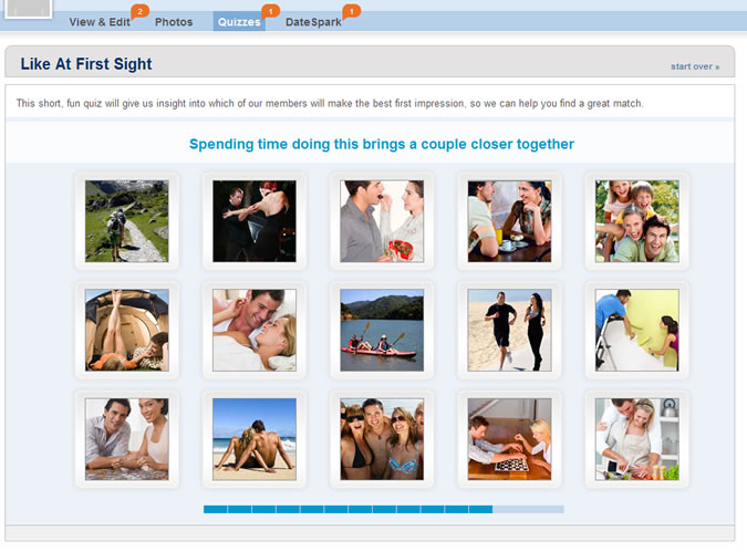 Match.com Quiz: Things to do that bring couples together