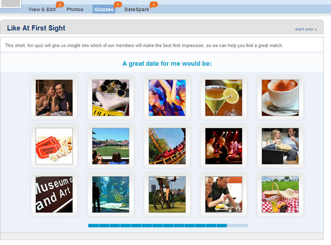 Match.com Quiz: Great date idea