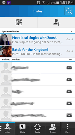 BBM Ad for Zoosk